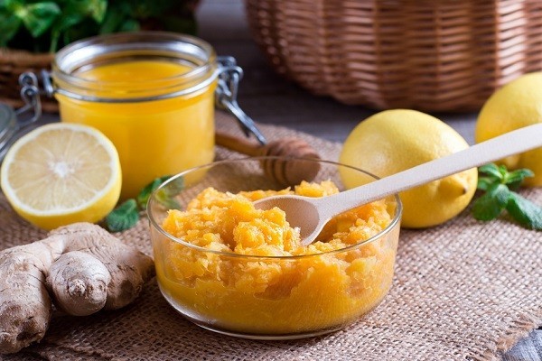 ИМБИРЬ С ЛИМОНОМ И МЁДОМ